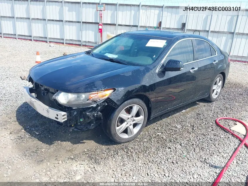 2014 Acura Tsx 2.4 VIN: JH4CU2F43EC003101 Lot: 45629792