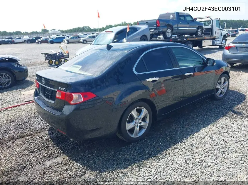 2014 Acura Tsx 2.4 VIN: JH4CU2F43EC003101 Lot: 45629792