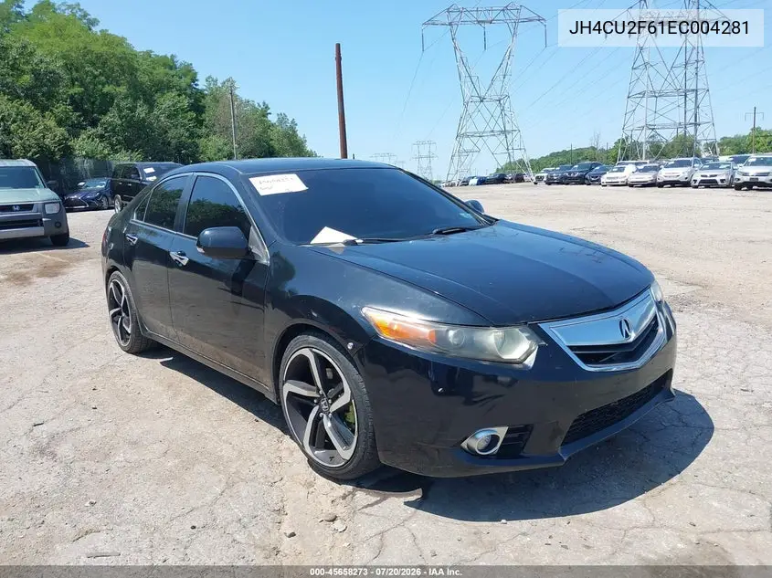 2014 Acura Tsx 2.4 VIN: JH4CU2F61EC004281 Lot: 45658273