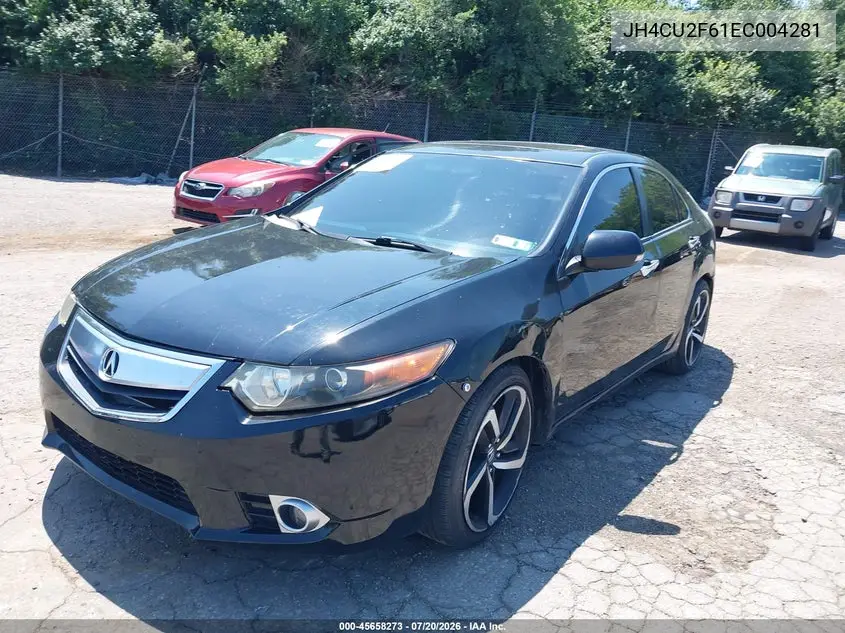 2014 Acura Tsx 2.4 VIN: JH4CU2F61EC004281 Lot: 45658273