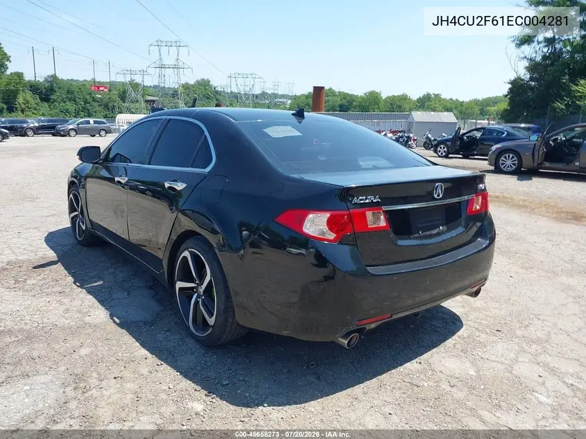 2014 Acura Tsx 2.4 VIN: JH4CU2F61EC004281 Lot: 45658273