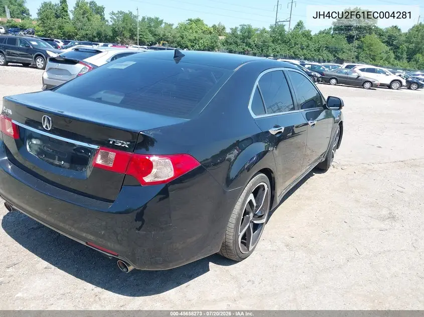 2014 Acura Tsx 2.4 VIN: JH4CU2F61EC004281 Lot: 45658273