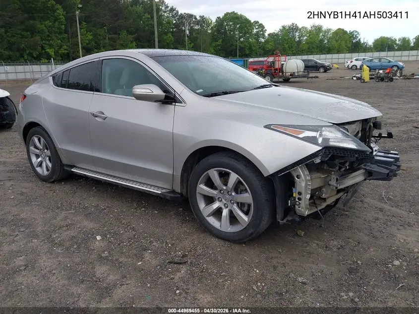 2010 Acura Zdx VIN: 2HNYB1H41AH503411 Lot: 44969455