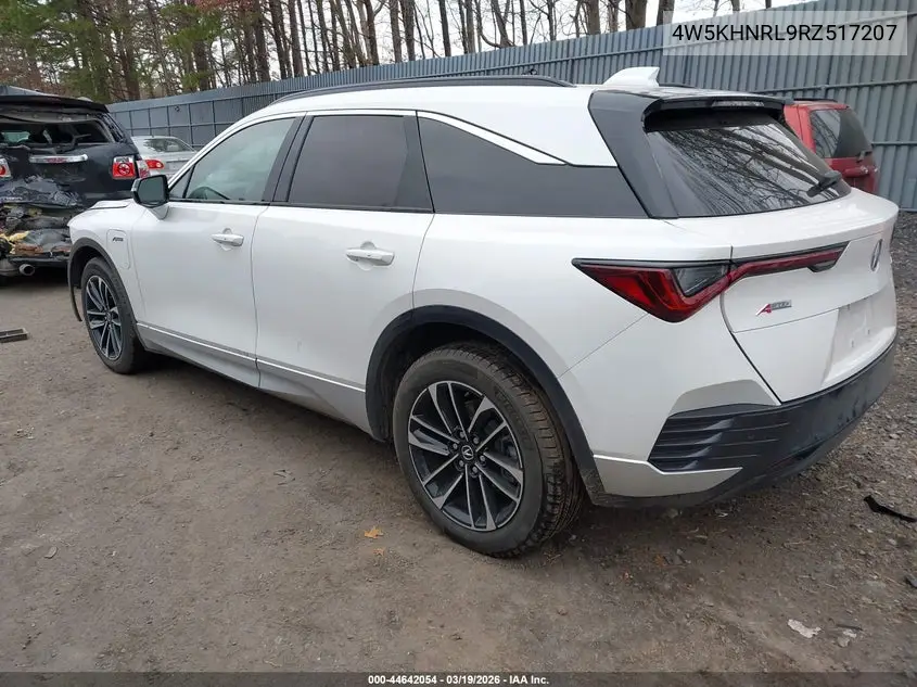2024 Acura Zdx A-Spec VIN: 4W5KHNRL9RZ517207 Lot: 44642054