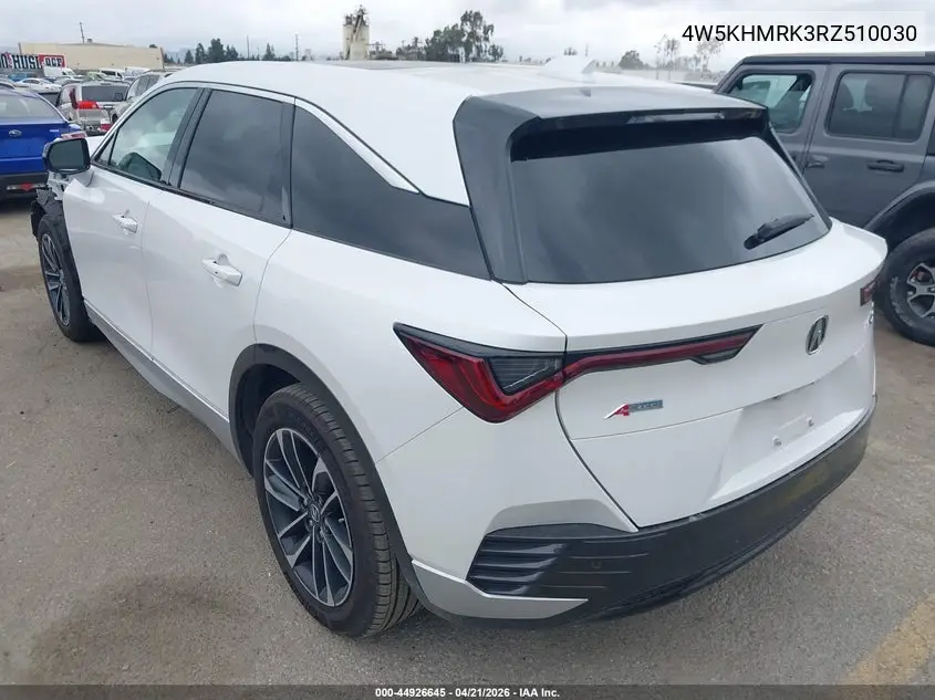 2024 Acura Zdx A-Spec VIN: 4W5KHMRK3RZ510030 Lot: 44926645