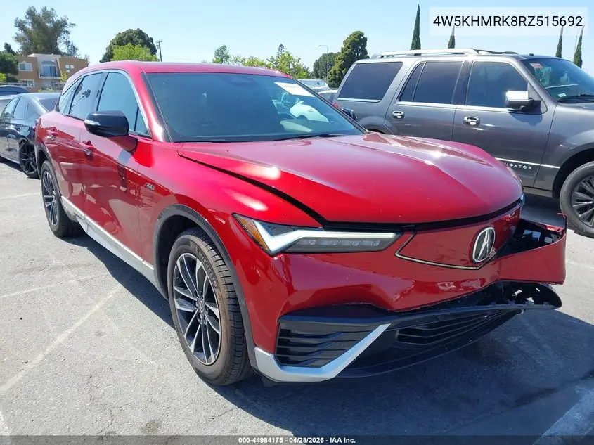 2024 Acura Zdx A-Spec VIN: 4W5KHMRK8RZ515692 Lot: 44984175