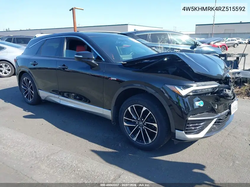 2024 Acura Zdx A-Spec VIN: 4W5KHMRK4RZ515592 Lot: 45043337
