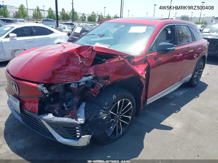 2024 Acura Zdx A-Spec VIN: 4W5KHMRK9RZ500408 Lot: 45073580