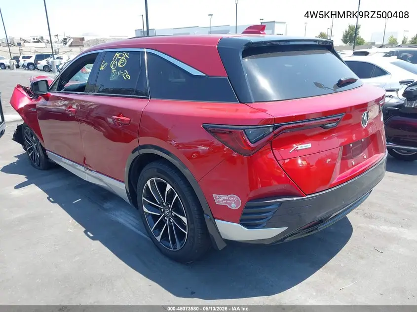 2024 Acura Zdx A-Spec VIN: 4W5KHMRK9RZ500408 Lot: 45073580