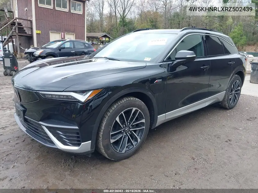 2024 Acura Zdx A-Spec VIN: 4W5KHNRLXRZ502439 Lot: 45136353
