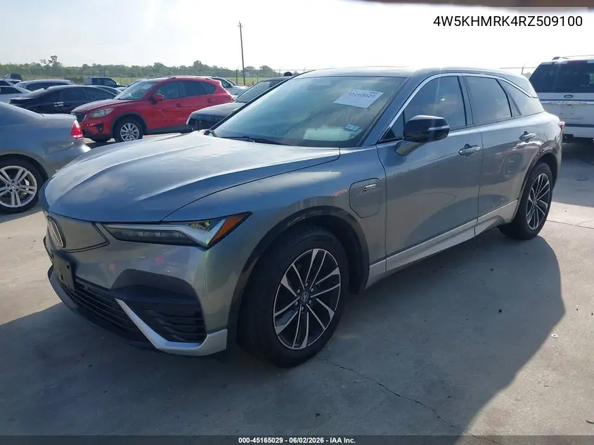 2024 Acura Zdx A-Spec VIN: 4W5KHMRK4RZ509100 Lot: 45165029