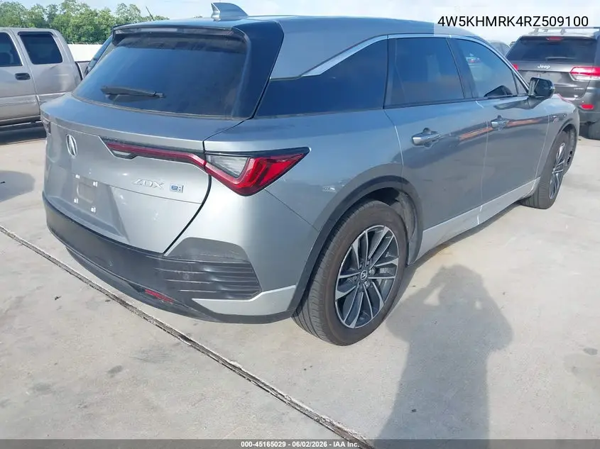 2024 Acura Zdx A-Spec VIN: 4W5KHMRK4RZ509100 Lot: 45165029