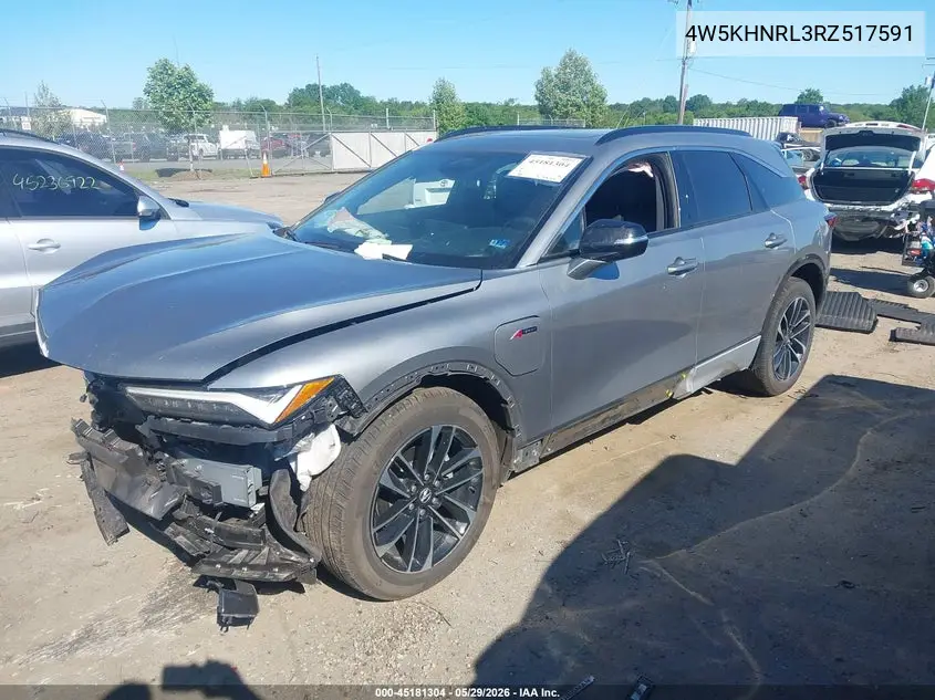 2024 Acura Zdx A-Spec VIN: 4W5KHNRL3RZ517591 Lot: 45181304