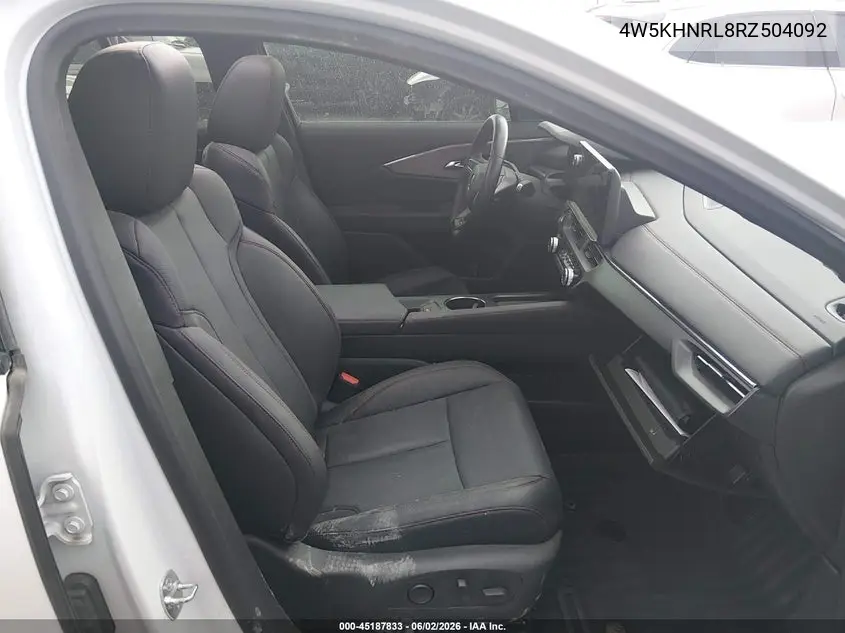 2024 Acura Zdx A-Spec VIN: 4W5KHNRL8RZ504092 Lot: 45187833