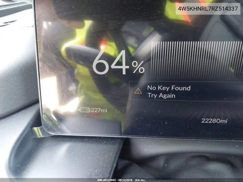 2024 Acura Zdx A-Spec VIN: 4W5KHNRL7RZ514337 Lot: 45323952