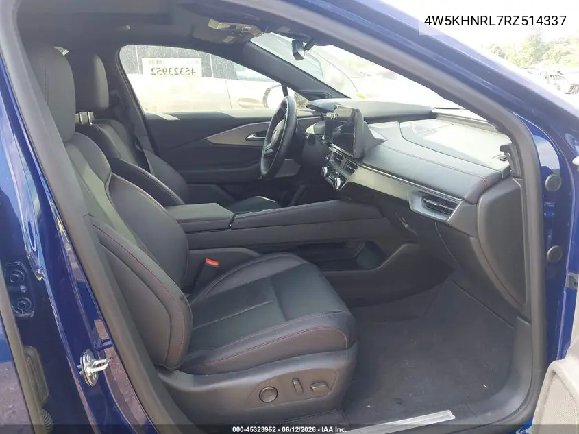 2024 Acura Zdx A-Spec VIN: 4W5KHNRL7RZ514337 Lot: 45323952