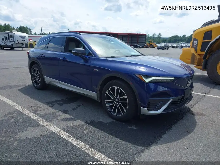 2024 Acura Zdx A-Spec VIN: 4W5KHNRL9RZ513495 Lot: 45383786