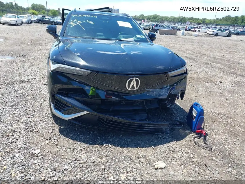 2024 Acura Zdx Type S/Type S Perf. Wheel Tire VIN: 4W5XHPRL6RZ502729 Lot: 45384652