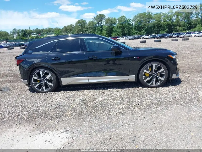 2024 Acura Zdx Type S/Type S Perf. Wheel Tire VIN: 4W5XHPRL6RZ502729 Lot: 45384652