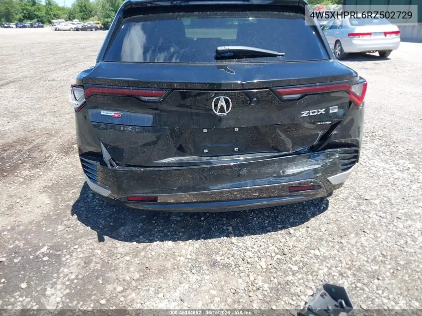 2024 Acura Zdx Type S/Type S Perf. Wheel Tire VIN: 4W5XHPRL6RZ502729 Lot: 45384652