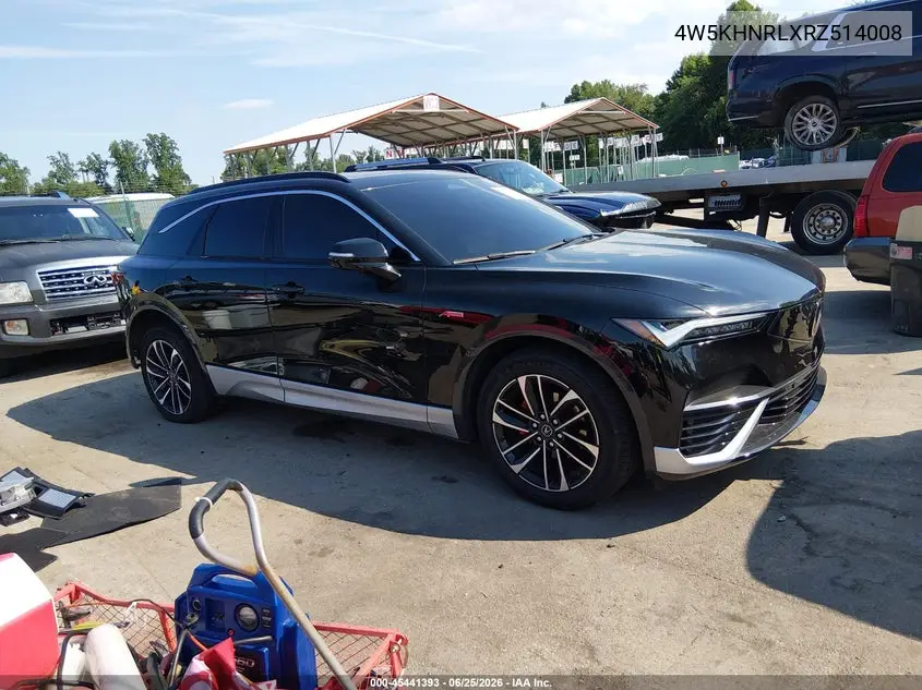 2024 Acura Zdx A-Spec VIN: 4W5KHNRLXRZ514008 Lot: 45441393
