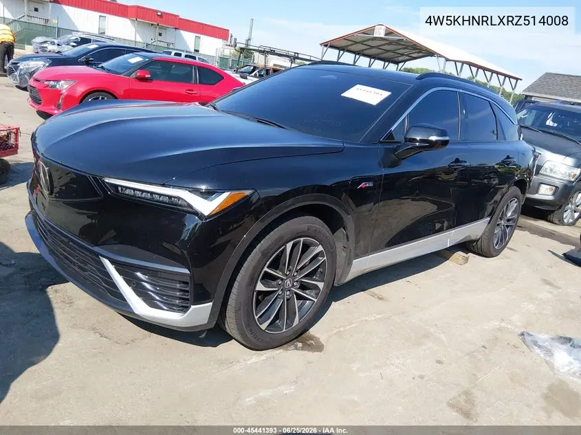 2024 Acura Zdx A-Spec VIN: 4W5KHNRLXRZ514008 Lot: 45441393