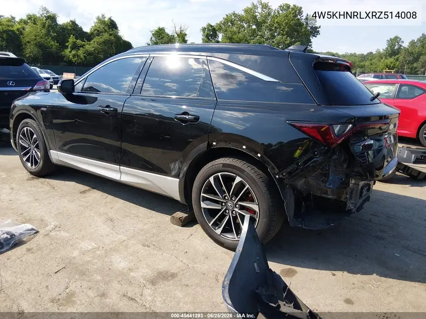 2024 Acura Zdx A-Spec VIN: 4W5KHNRLXRZ514008 Lot: 45441393