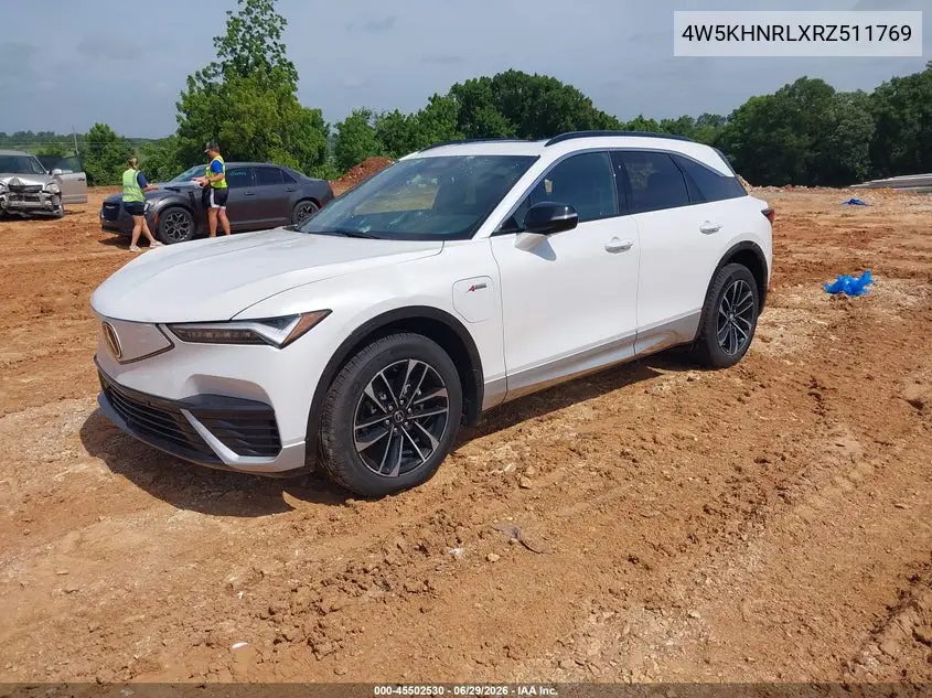 2024 Acura Zdx A-Spec VIN: 4W5KHNRLXRZ511769 Lot: 45502530
