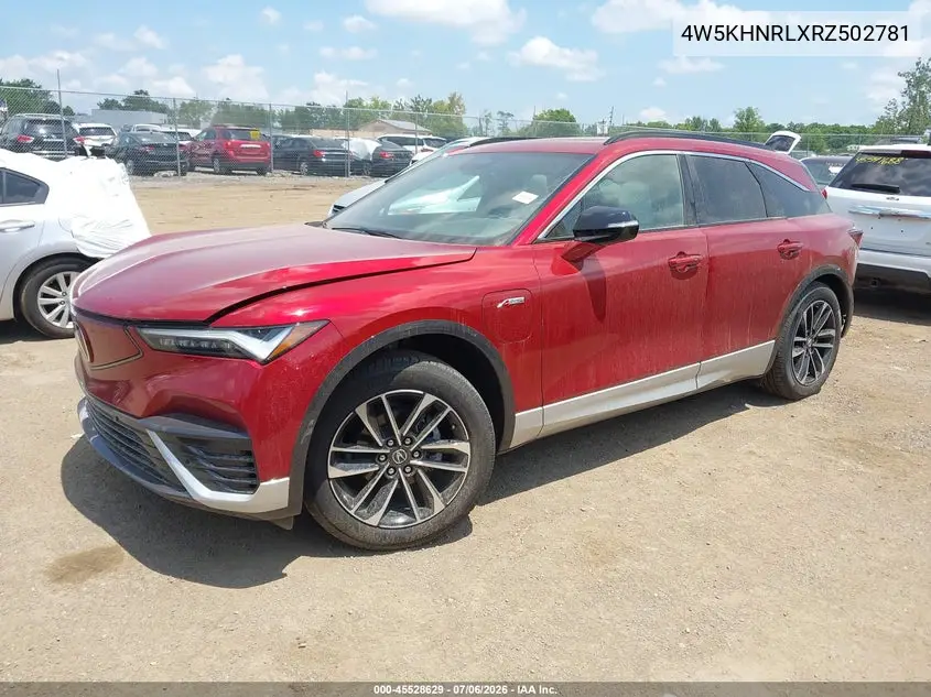 2024 Acura Zdx A-Spec VIN: 4W5KHNRLXRZ502781 Lot: 45528629