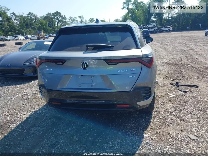 2024 Acura Zdx A-Spec VIN: 4W5KHNRL2RZ516433 Lot: 45559620