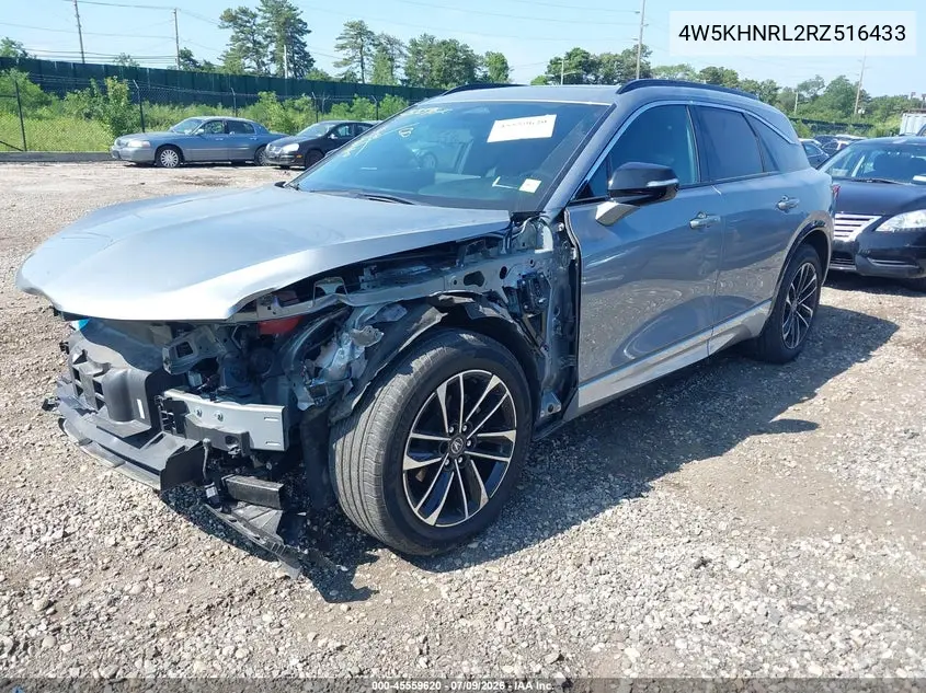 2024 Acura Zdx A-Spec VIN: 4W5KHNRL2RZ516433 Lot: 45559620