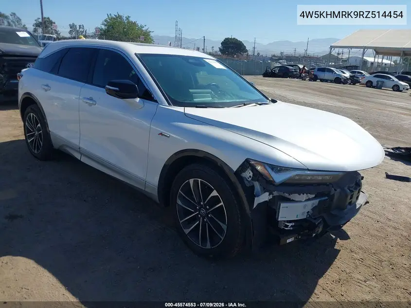 2024 Acura Zdx A-Spec VIN: 4W5KHMRK9RZ514454 Lot: 45574553