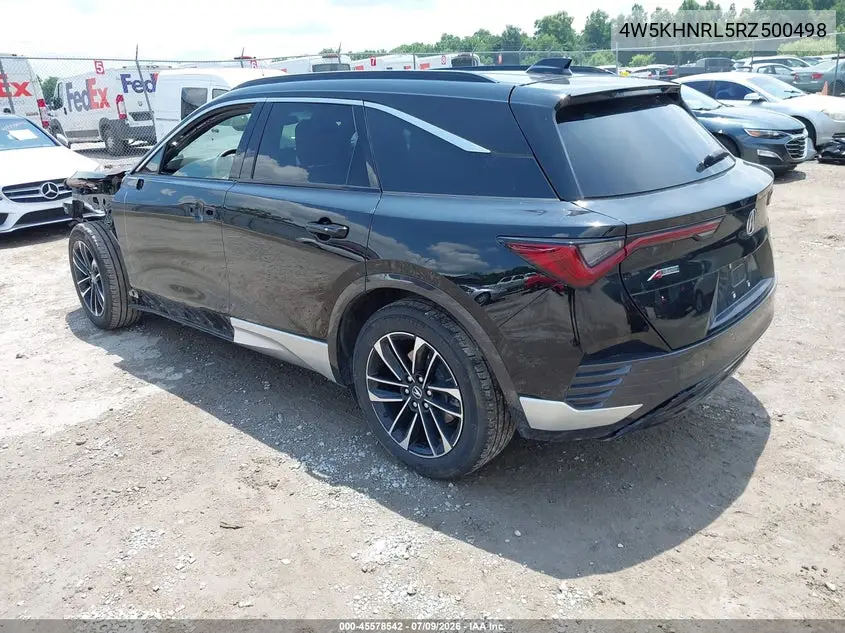 2024 Acura Zdx A-Spec VIN: 4W5KHNRL5RZ500498 Lot: 45578542