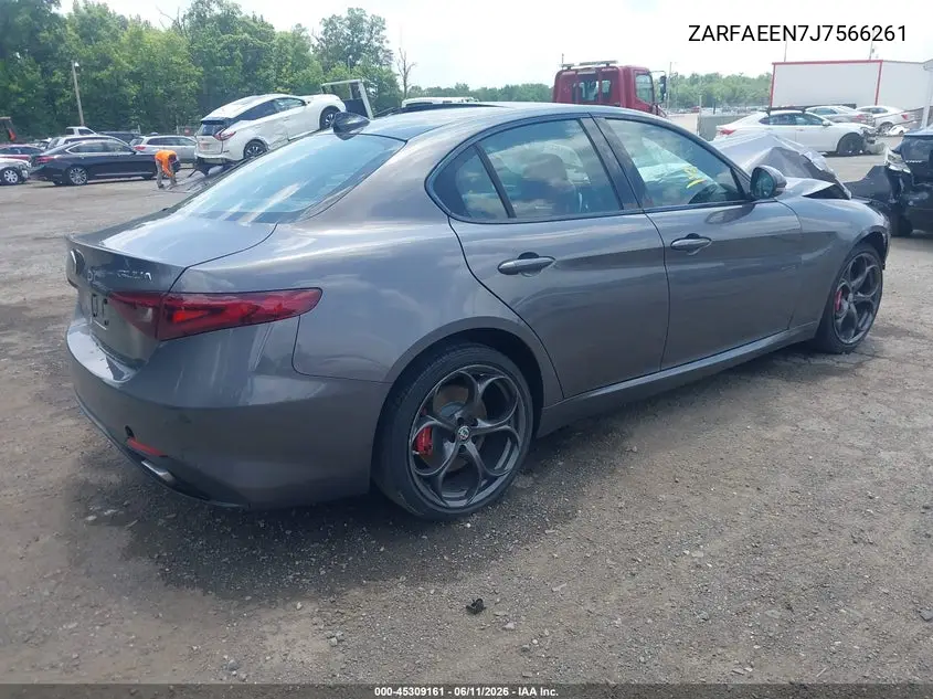 2018 Alfa Romeo Giulia Ti Sport Awd VIN: ZARFAEEN7J7566261 Lot: 45309161