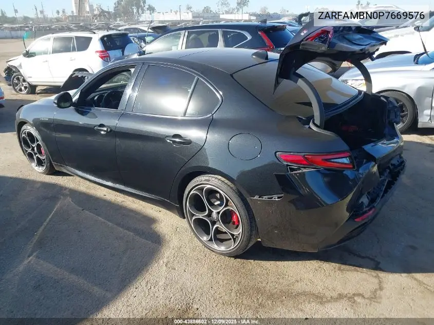 ZARFAMBN0P7669576 2023 Alfa Romeo Giulia Veloce Rwd