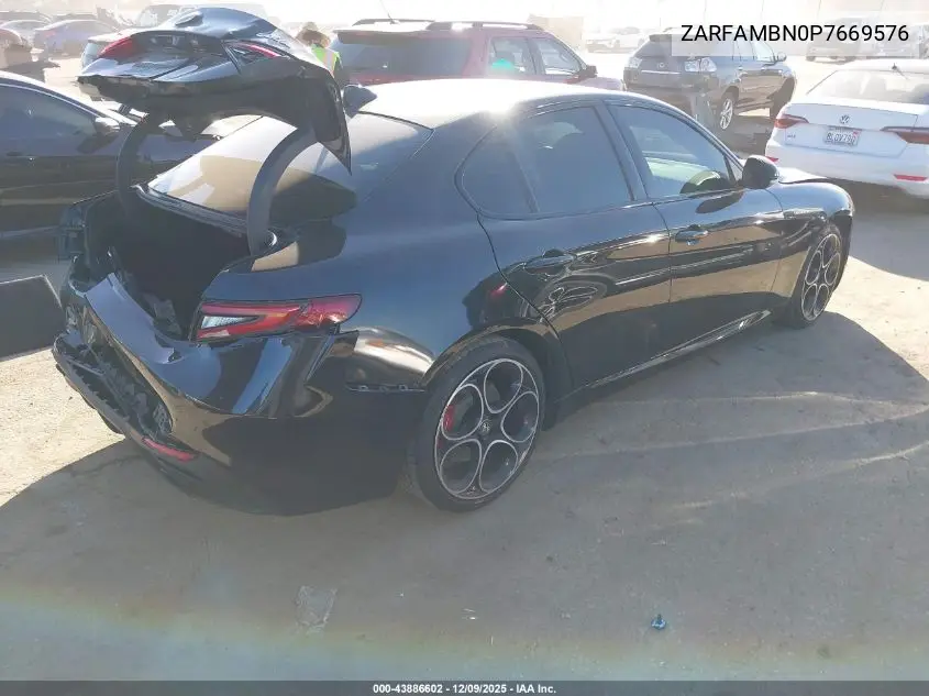 ZARFAMBN0P7669576 2023 Alfa Romeo Giulia Veloce Rwd