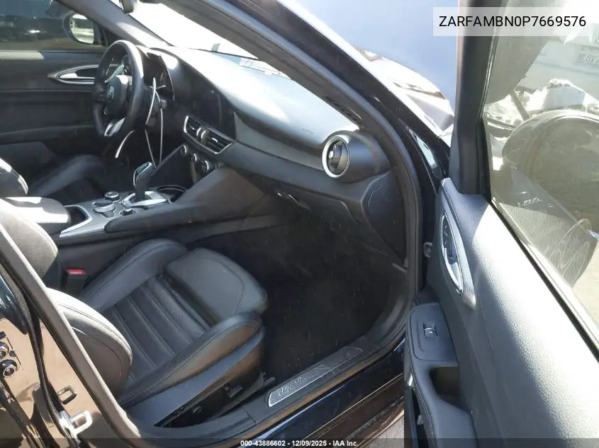 ZARFAMBN0P7669576 2023 Alfa Romeo Giulia Veloce Rwd