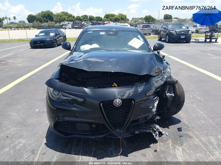 2023 Alfa Romeo Giulia Veloce Awd VIN: ZARFANBN8P7676264 Lot: 45687713