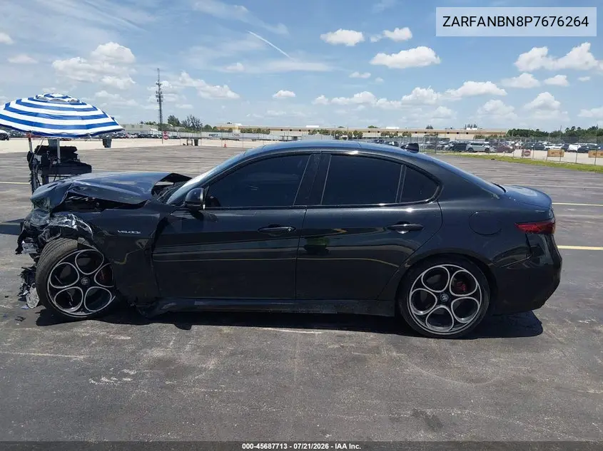 2023 Alfa Romeo Giulia Veloce Awd VIN: ZARFANBN8P7676264 Lot: 45687713