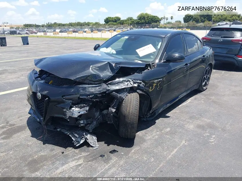 2023 Alfa Romeo Giulia Veloce Awd VIN: ZARFANBN8P7676264 Lot: 45687713