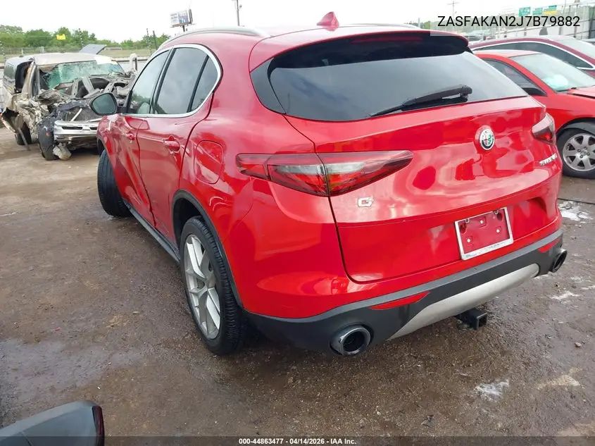 2018 Alfa Romeo Stelvio Awd VIN: ZASFAKAN2J7B79882 Lot: 44863477