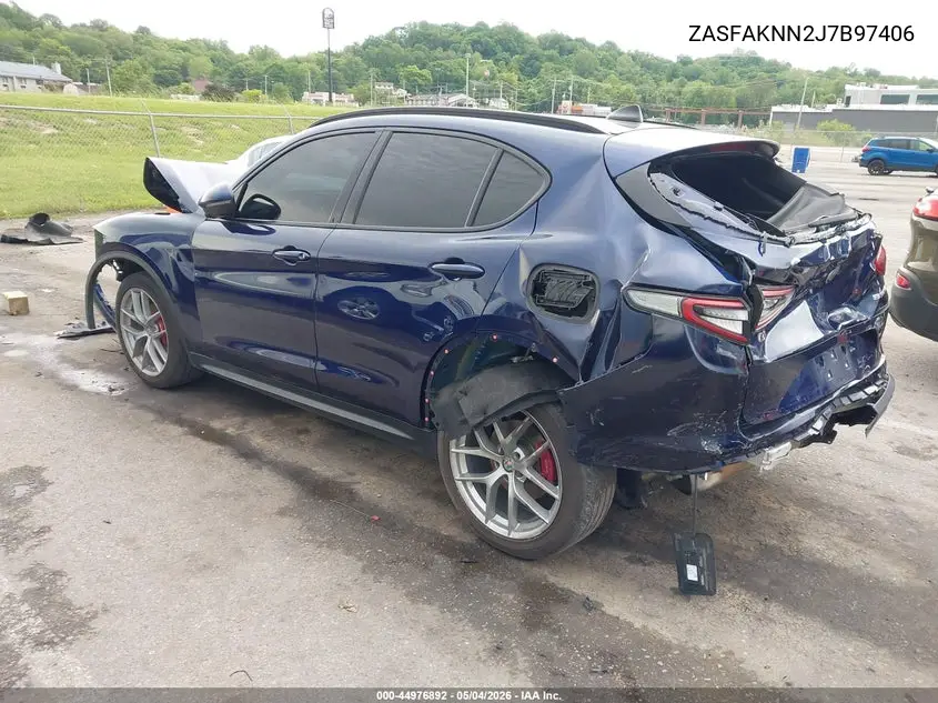 2018 Alfa Romeo Stelvio Ti Sport Awd VIN: ZASFAKNN2J7B97406 Lot: 44976892