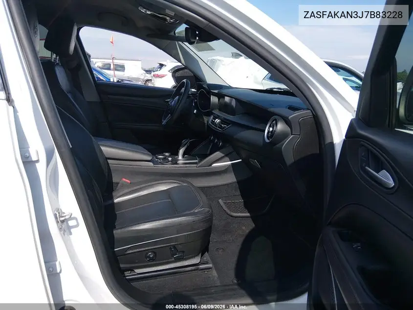 2018 Alfa Romeo Stelvio Awd VIN: ZASFAKAN3J7B83228 Lot: 45308195