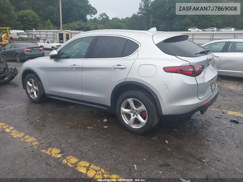 2018 Alfa Romeo Stelvio Awd VIN: ZASFAKAN7J7B69008 Lot: 45321526