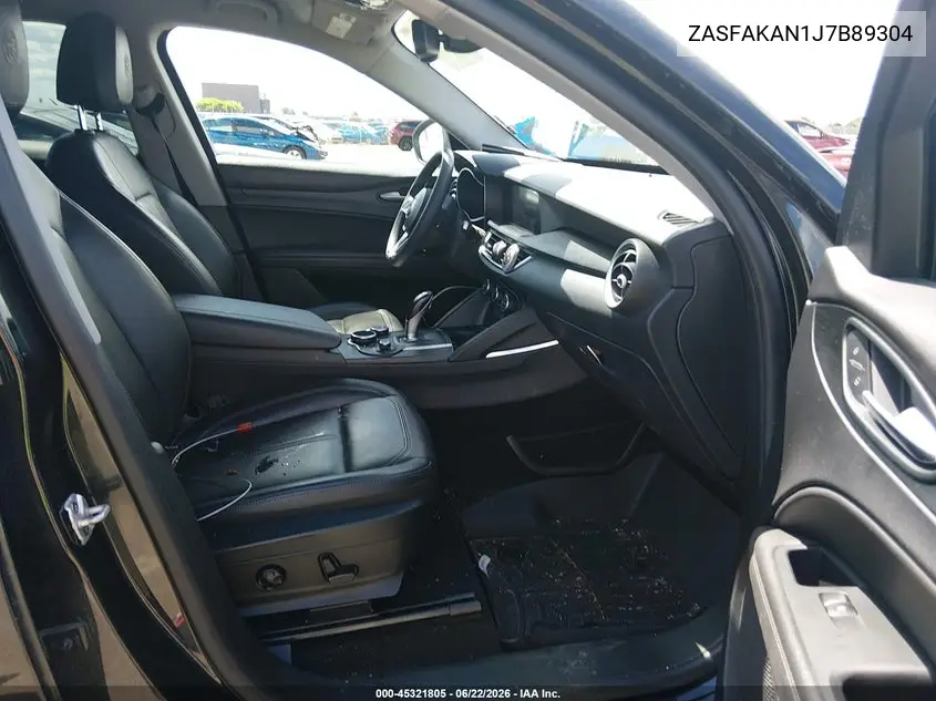 2018 Alfa Romeo Stelvio Awd VIN: ZASFAKAN1J7B89304 Lot: 45321805