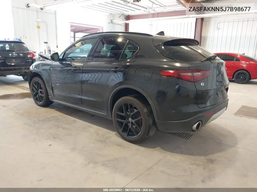 2018 Alfa Romeo Stelvio Ti Sport Awd VIN: ZASFAKNN5J7B98677 Lot: 45339001