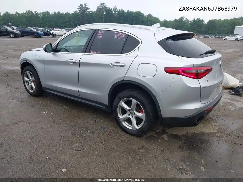 2018 Alfa Romeo Stelvio Awd VIN: ZASFAKAN6J7B68979 Lot: 45387348