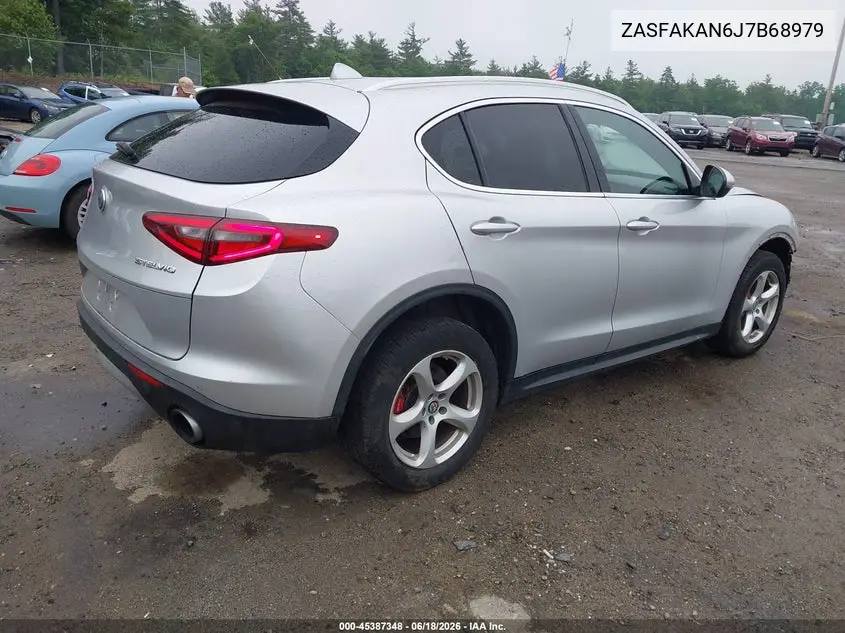 2018 Alfa Romeo Stelvio Awd VIN: ZASFAKAN6J7B68979 Lot: 45387348