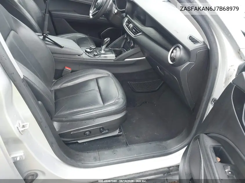 2018 Alfa Romeo Stelvio Awd VIN: ZASFAKAN6J7B68979 Lot: 45387348