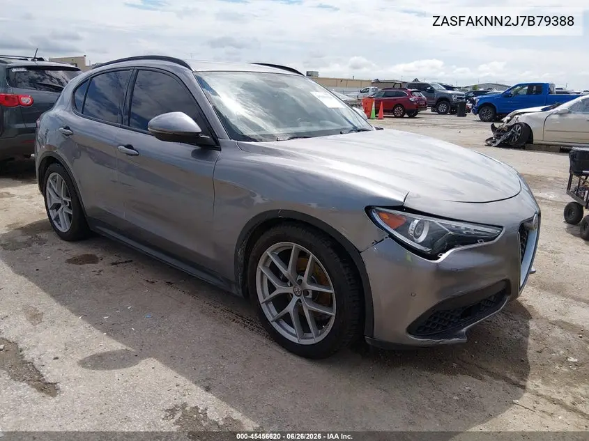 2018 Alfa Romeo Stelvio Ti Sport Awd VIN: ZASFAKNN2J7B79388 Lot: 45456620